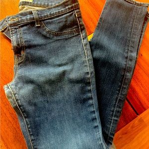 J Brand supper skinny blue jean, size 31